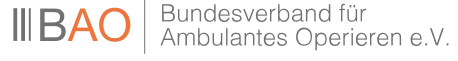 Logo vom BAO dem Bundesverband Ambulantes Operieren